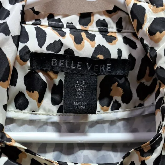 Woman's Spring Leopard Print Jacket - Picture 4 of 6